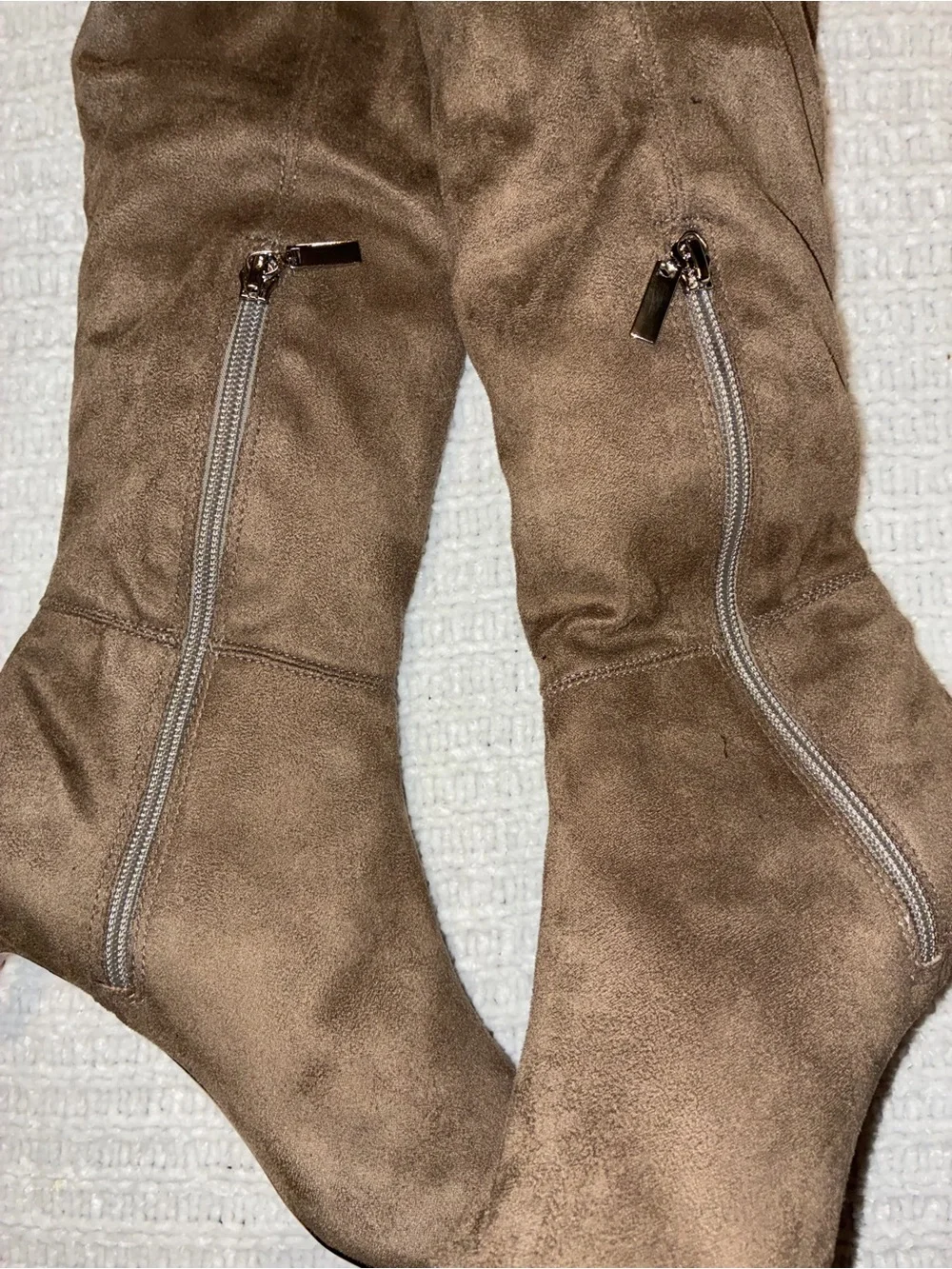 🆕 BNIB Schutz | Helga Over The Knee Kitten Heel Boots | Mouse